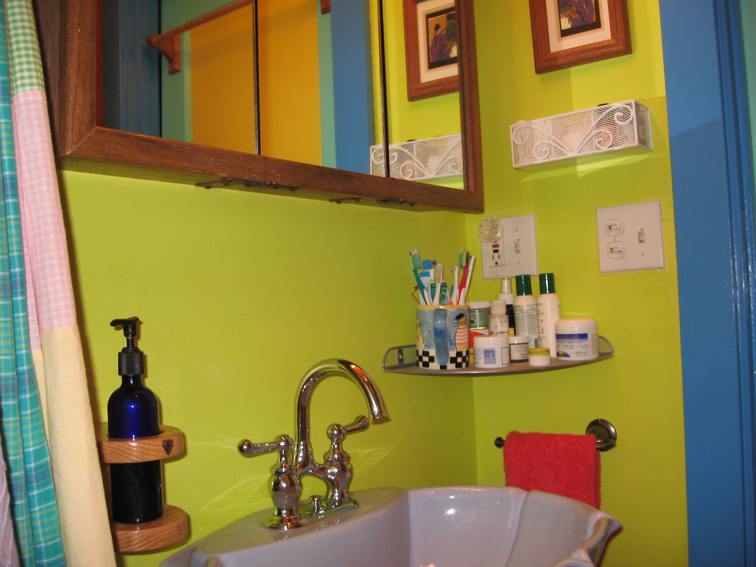Purple House Bathroom