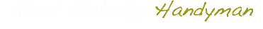Alexi Malenky Handyman